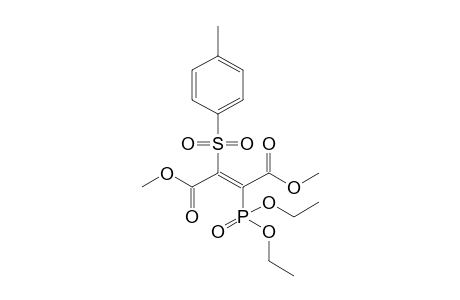 Dimethyl (E)-2-(Diethoxyphosphoryl)-3-[(4-methylphenyl)sulfonyl]-2-butenedioate