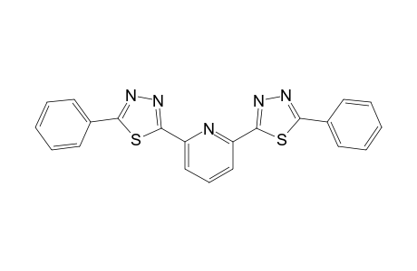 2,6-Bis-(5-phenyl-[1,3,4-thiadizol-2-yl)pyridine