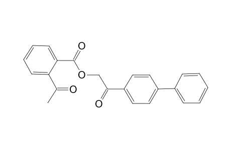 2-[1,1'-Biphenyl]-4-yl-2-oxoethyl 2-acetylbenzoate