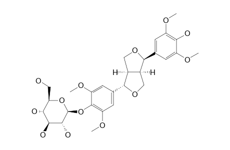 EPISYRINGARESINOL-4''-O-BETA-D-GLUCOPYRANOSIDE