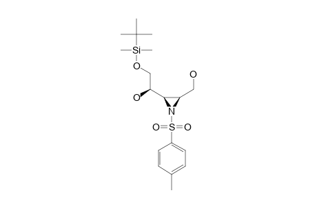 (1'S,2S,3R)-(+)-3-[2'-(TERT.-BUTYLDIMETHYLSILYLOXY)-1'-HYDROXYETHYL-1-TOSYLAZIRIDINE-2-METHANOL