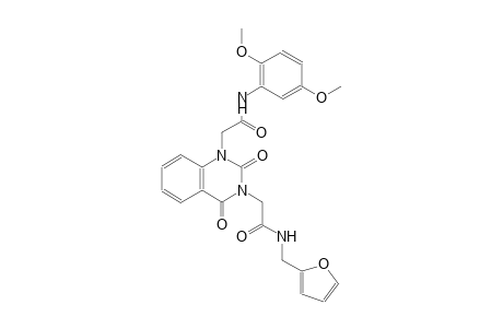 1-[3-(2,5-dimethoxyphenyl)-2-oxopropyl]-3-[4-(furan-2-yl)-2-oxobutyl]-1,2,3,4-tetrahydroquinazoline-2,4-dione