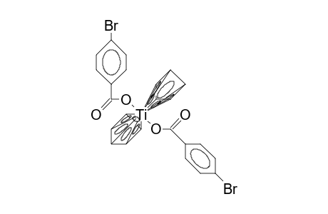 Bis(4-bromo-benzoato)-bis(.eta.-cyclopentadienyl)-titanium(iv)