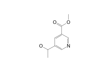 3-CARBOMETHOXY-5-(1'-HYDROXYETHYL)PYRIDINE