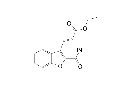 (E)-Ethyl 3-{2-(methylcarbamoyl)benzofuran-3-yl}acrylate
