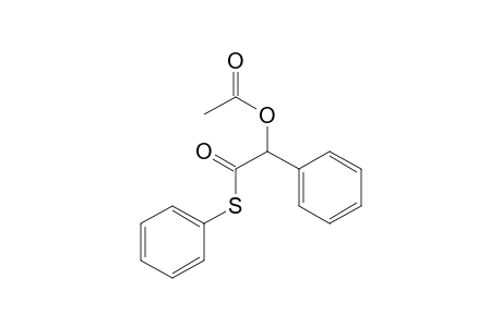 [(Phenylthio)carbonyl](phenyl)methyl acetate