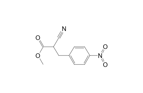 Methyl .alpha.-cyano-.beta.-(p-nitrophenyl)propanoate