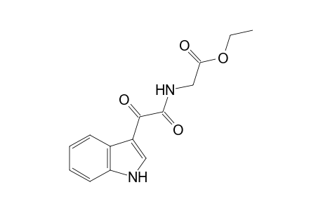 N-[(indol-3-yl)glyoxyloxy]glycine, ethyl ester