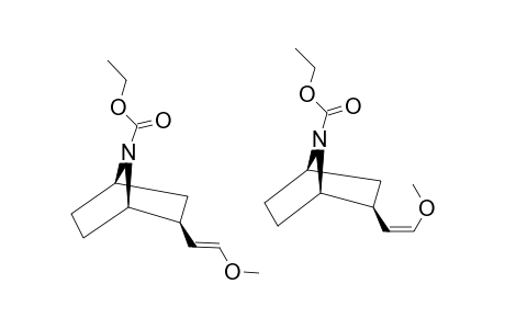 EXO-2-(2-METHOXYETHENYL)-7-AZABICYCLO-[2.2.1]-HEPTANE-7-CARBOXYLIC-ACID-ETHYLESTER