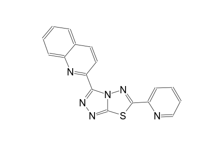 quinoline, 2-[6-(2-pyridinyl)[1,2,4]triazolo[3,4-b][1,3,4]thiadiazol-3-yl]-