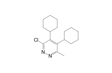 3-Chloro-4,5-dicyclohexyl-6-methylpyridazine