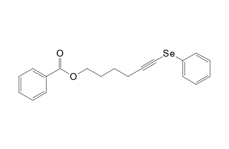 6-(Phenylseleno)hex-5-ynyl benzoate