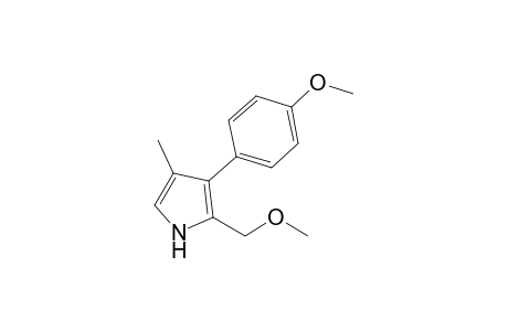 2-Methoxymethyl-3-(p-methoxyphenyl)-4-methylpyrrole