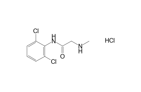 2',6'-dichloro-2-(methylamino)acetanilide, monohydrochloride