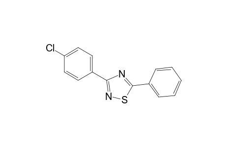 3-(4-Chlorophenyl)-5-phenyl-1,2,4-thiadiazole