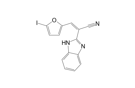 2-(1H-Benzoimidazol-2-yl)-3-(5-iodo-furan-2-yl)-acrylonitrile