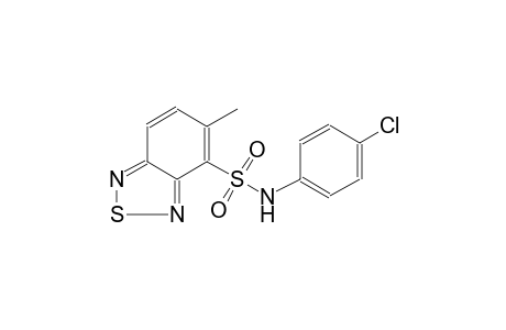 N-(4-Chlorophenyl)-5-methyl-2,1,3-benzothiadiazole-4-sulfonamide