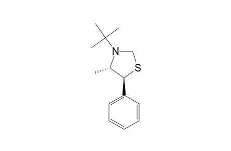 5-Phenyl-3-tert.butyl-4-methyl-1,3-thiazolidin, (threo)