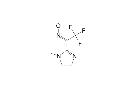 2,2,2-TRIFLUORO-1-(1-METHYL-1H-IMIDAZOL-2-YL)-ETHANONE-OXIME