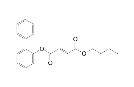 Fumaric acid, butyl 2-phenylphenyl ester