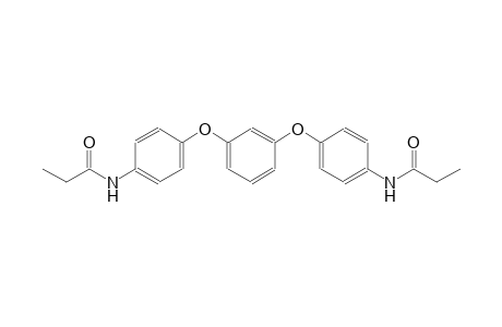 propanamide, N-[4-[3-[4-[(1-oxopropyl)amino]phenoxy]phenoxy]phenyl]-