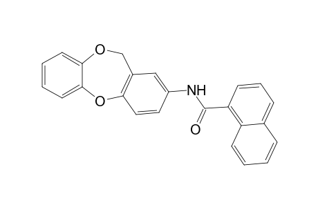 1-Naphthalenecarboxamide, N-(11H-dibenzo[b,e][1,4]dioxepin-2-yl)-