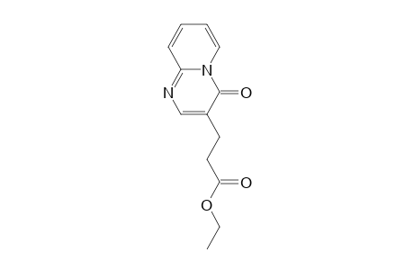 4H-Pyrido[1,2-a]pyrimidine-3-propanoic acid, 4-oxo-, ethyl ester