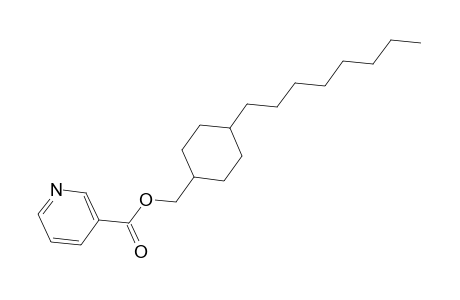 (4-Octylcyclohexyl)methyl nicotinate