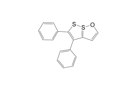 [1,2]Dithiolo[1,5-b][1,2]oxathiole-7-SIV, 4,5-diphenyl-