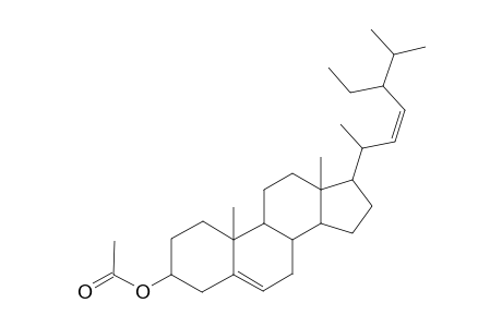 Stigmasta-5,22-dien-3-ol, acetate, (3.beta.,22Z)-