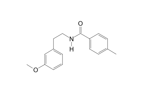 N-[2-(3-Methoxyphenyl)ethyl]-4-methylbenzamide