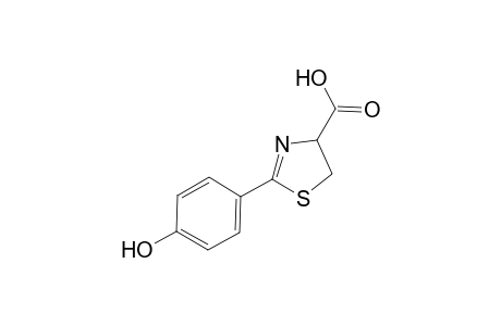 2-(4-hydroxyphenyl)-4,5-dihydrothiazole-4-carboxylic acid