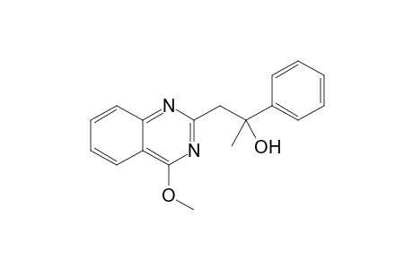 2-(2-Hydroxy-2-phenylpropyl)-4-(methoxy)quinazoline
