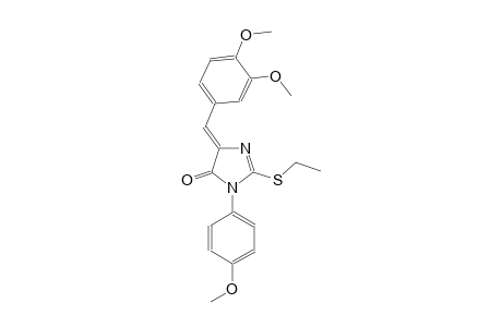 4H-imidazol-4-one, 5-[(3,4-dimethoxyphenyl)methylene]-2-(ethylthio)-3,5-dihydro-3-(4-methoxyphenyl)-, (5Z)-