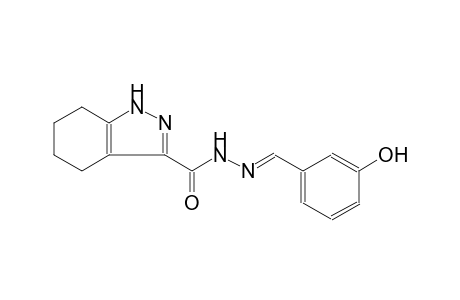 N'-[(E)-(3-hydroxyphenyl)methylidene]-4,5,6,7-tetrahydro-1H-indazole-3-carbohydrazide