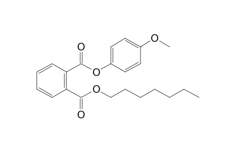 Phthalic acid, heptyl 4-methoxyphenyl ester