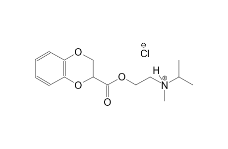 N-{2-[(2,3-dihydro-1,4-benzodioxin-2-ylcarbonyl)oxy]ethyl}-N-methyl-2-propanaminium chloride