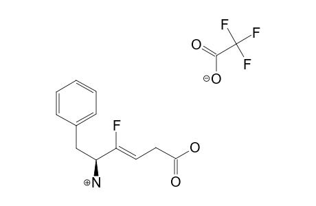 (5-S,3-Z)-5-AMINO-4-FLUORO-6-PHENYLHEX-3-ENOIC-ACID-TRIFLUOROACETATE
