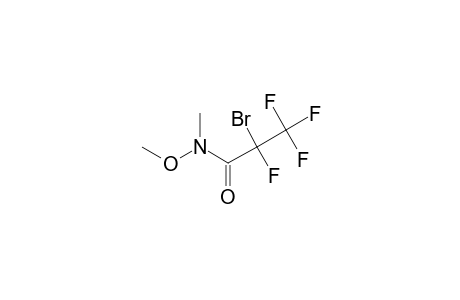 N-METHOXY-N-METHYL-2-BROMO-2,3,3,3-TETRAFLUOROPROPANAMIDE