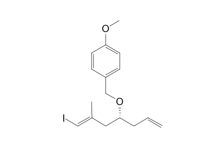 (E)-(R)-1-[(1-Iodo-2-methylhepta-1,6-dien-4-yloxy)methyl]-4-methoxybenzene