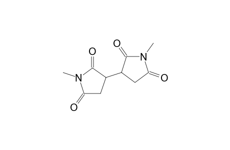 1-Methyl-3-(1-methyl-2,5-dioxo-3-pyrrolidinyl)pyrrolidine-2,5-dione