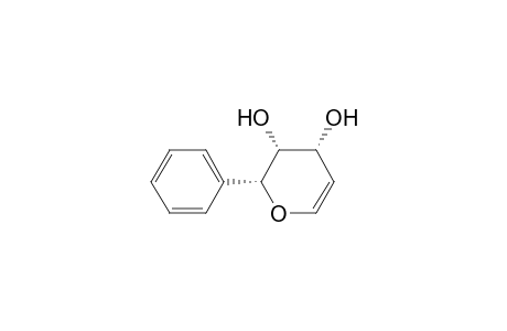 (-)-(2R,3R,4R)-3,4-Dihydroxy-2-phenyl-2,3-dihydro-4H-pyran