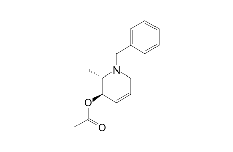 N-BENZYL-2-ALPHA-METHYL-3-BETA-ACETATE-TETRAHYDROPYRIDINE