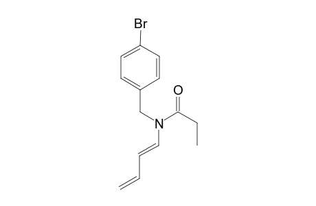 (E)-1-Amino-N-(p-bromobenzyl)-N-(propanoy)lbuta-1,3-diene