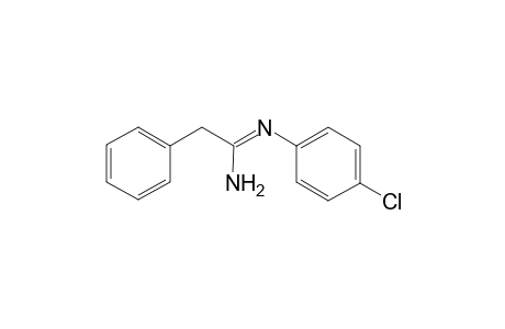 N'-(4-chlorophenyl)-2-phenylacetimidamide