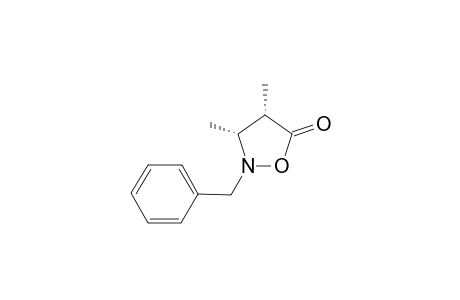 (cis)-2(N)-Benzyl-3,4-dimethyl-1,2-isoxazolidin-5-one