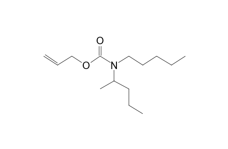 Carbonic acid, monoamide, N-(2-pentyl)-N-pentyl-, allyl ester