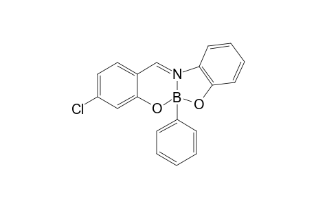 2-Phenyl-4'-chlorobenzo[d]benzo[h]-6-aza-1,3-dioxa-2-boracyclononan-6-ene