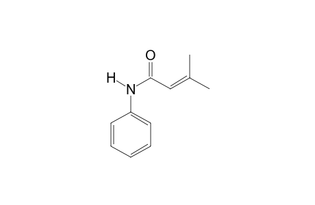 3-Methyl-N-phenylbut-2-enamide