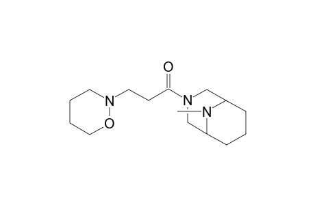 3-(1-aza-2-oxa-cyclohexyl)ethylcarbonyl-9-methyl-3,9-diazabicyclo[3.3.1]nonane